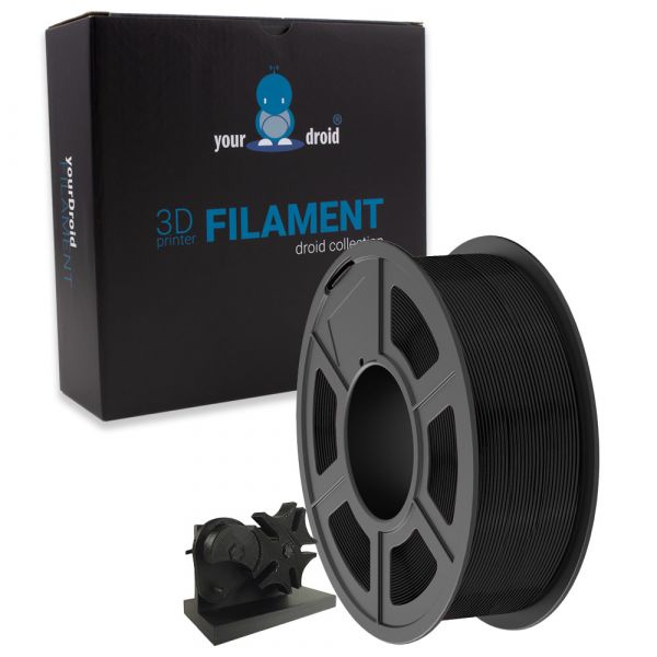 yourDroid High Speed PLA Schwarz 1.75mm 1kg