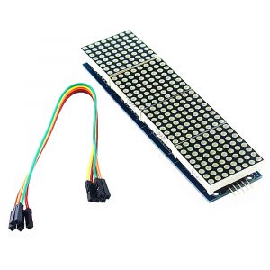 4-in-1 MAX7219 8x32 LED Matrix-Display