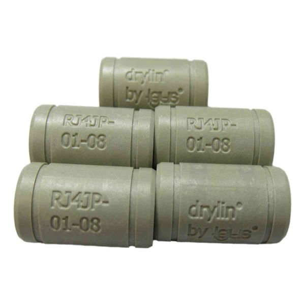 5x IGUS Gleitlager DRYLIN RJ4JP-01-08