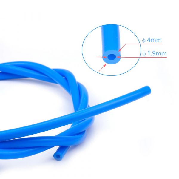 1 Meter PTFE Schlauch 4x1.9mm (Blau) für 1.75mm Filament