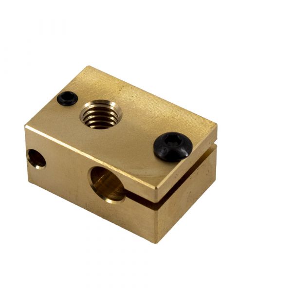 Heizblock für V6 Hot Ends PT100 Brass 400°C