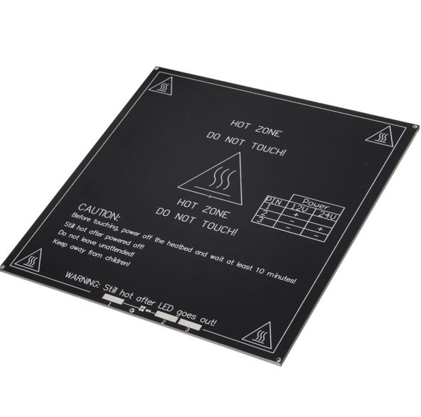 MK3 Heizbett 214 x 214 Dual 12V / 24V Heat Bed RepRap i3 Anet A8 3D